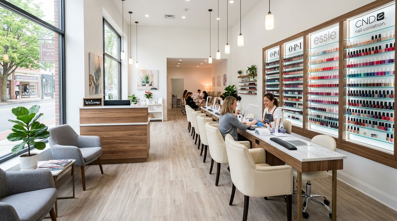 Illustration of Tips & Toes Nail Spa, nail salon in Phoenixville, PA, photo 1 of 1